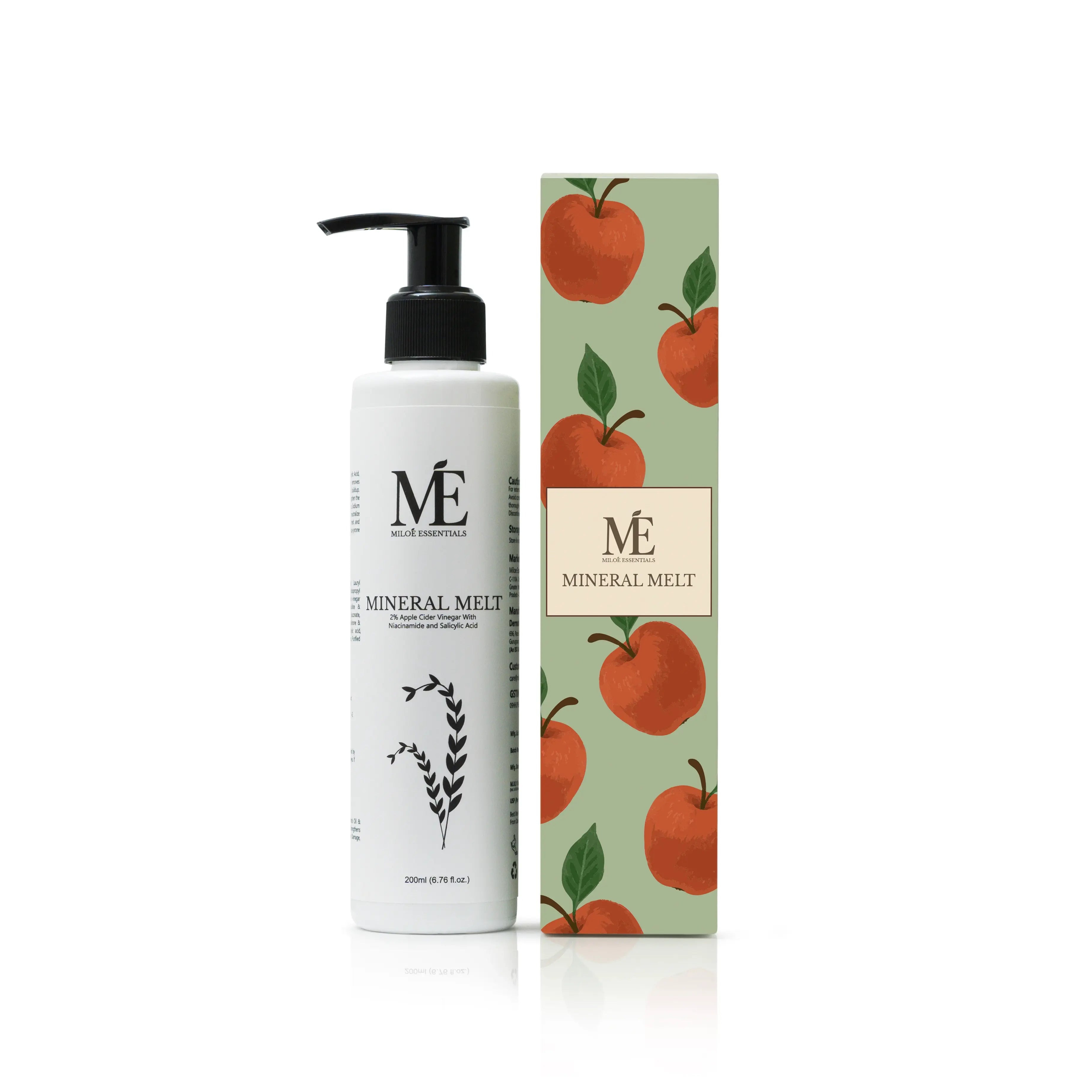 Miloé Mineral Melt Hard Water Shampoo | Apple Cider Vinegar