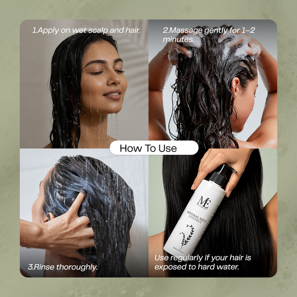 Hard Water Shampoo for Indian Hard Water Combo