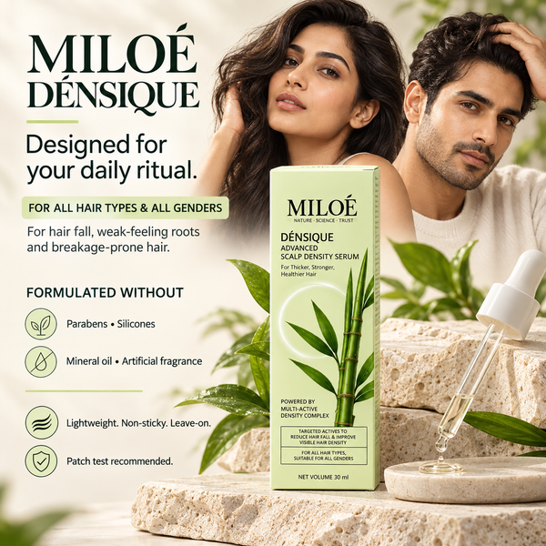Miloé Dénsique Hair Growth Serum 30ml | Advanced Scalp Density with Redensyl & AnaGain
