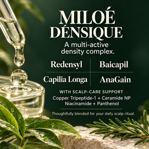 Miloé Dénsique Hair Growth Serum 30ml | Advanced Scalp Density with Redensyl & AnaGain