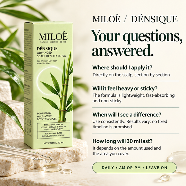 Miloé Dénsique Hair Growth Serum 30ml | Advanced Scalp Density with Redensyl & AnaGain