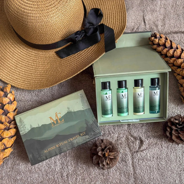 Alpine Travel Ritual - Protect. Hydrate. Glow at Glacier. - Miloe