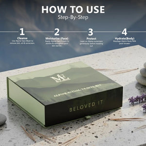 Alpine Travel Ritual - Protect. Hydrate. Glow at Glacier. - Miloe