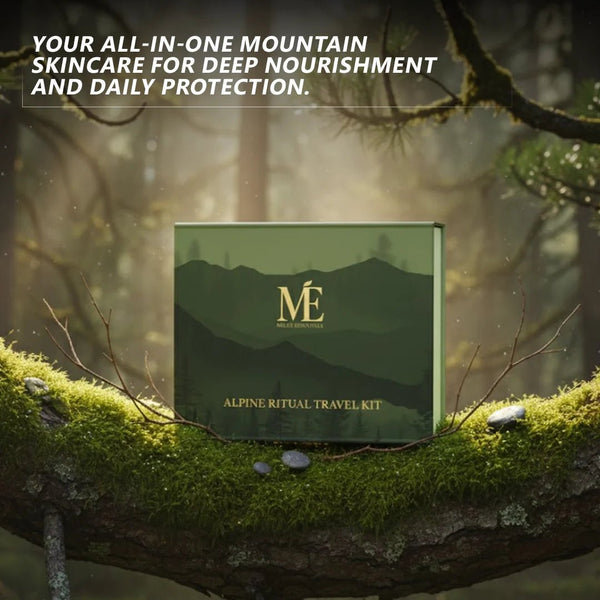 Alpine Travel Ritual - Protect. Hydrate. Glow at Glacier. - Miloe