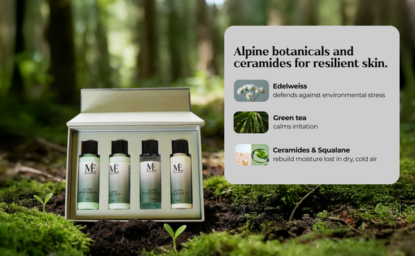 Alpine Travel Ritual - Protect. Hydrate. Glow at Glacier.