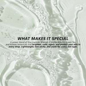 Earthen Dew Face Serum | Niacinamide & Arbutin for Skin Health - Miloe