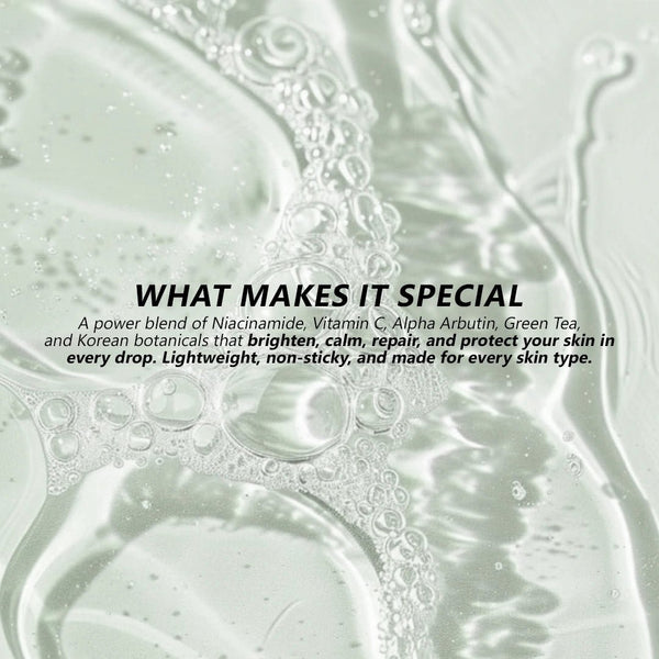 Earthen Dew Face Serum | Niacinamide & Arbutin for Skin Health - Miloe