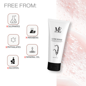 Lumi Rinse Face Wash – Soothing Cleanser with Rice Ferment & Centella Asiatica