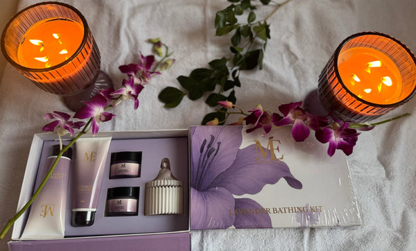 Lavender Bathing Ritual - Lavender, laced with Lunar Love - Miloe