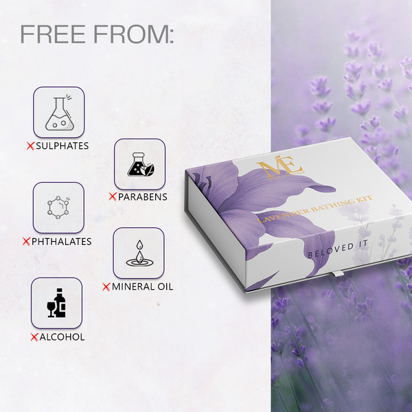 Lavender Bathing Ritual - Lavender, laced with Lunar Love