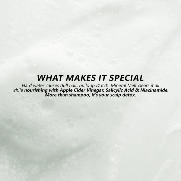 Mineral Melt Hard Water Shampoo - Miloe