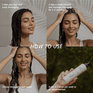 Miloé Mineral Melt Shampoo for hard water hair care