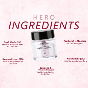 Mousse Melt Moisturizer | Lightweight Hydration & Skin Barrier Care