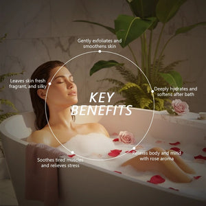 Rose Bathing Ritual - Soft, Sensual, Scented like a Secret - Miloe